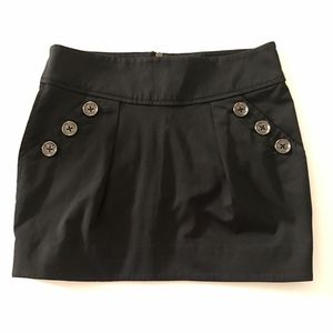ARMANI EXCHANGE SKIRT MINI BLACK SIZE 0